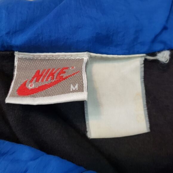 Vintage Nike Jacket Size Medium Windbreaker Jacket Full Zip Up Lined Activewear - Picture 9 of 10